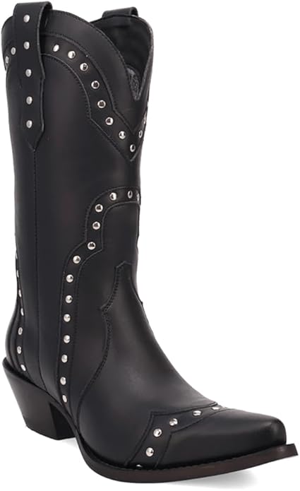 Dingo Women’s Sweet Treat Di2261-BLA Western Boot – Leather Black
