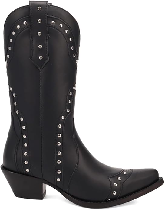 Dingo Women’s Sweet Treat Di2261-BLA Western Boot – Leather Black
