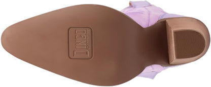 Dingo Di2247-LAV Women's Tipsy Leather Western Boots - Lavender