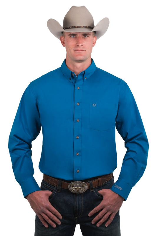 Noble Outfitters 11003-739 Mens Generations Fit Long Sleeve Solid Shirt