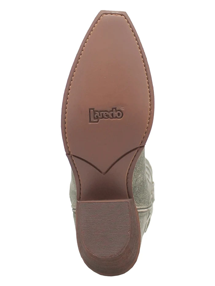 Laredo L52199 Women's Reva Leather Western Boots - Green