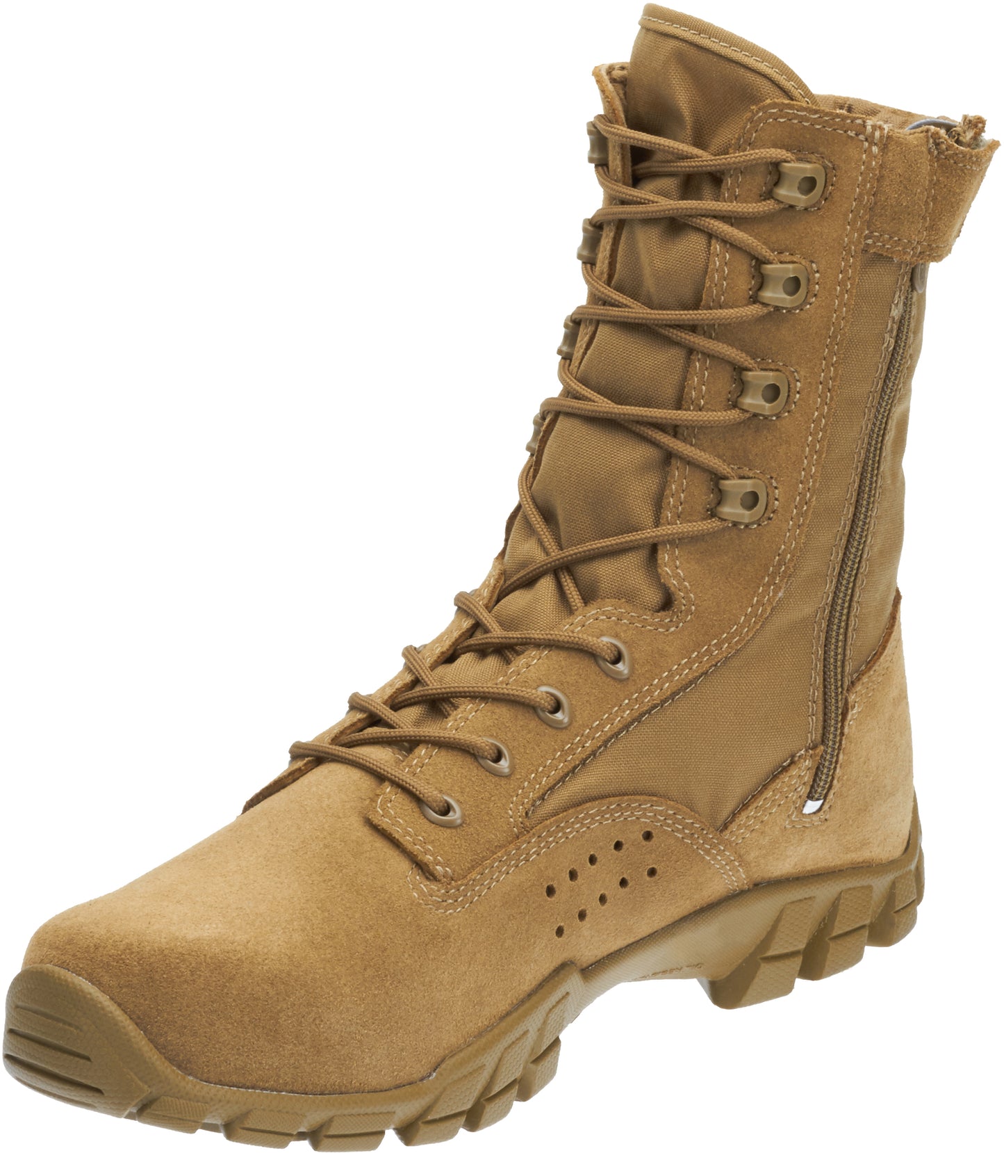 Bates 22680 Mens Cobra 8" Coyote Side Zip Hot Weather Jungle Boot