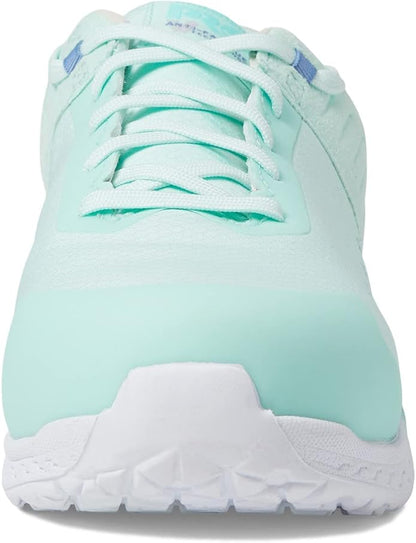 Timberland PRO TB0A5UEF-484 Women's Overdrive Composite Safety Toe Aqua/Sage/Purple Work Sneakers