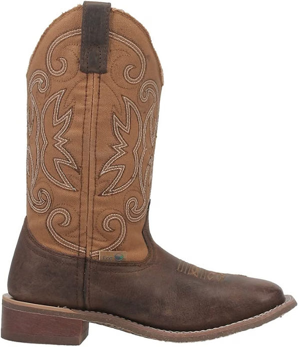 Laredo L5878 Women's Caney Broad Square Toe Western Performance Boots