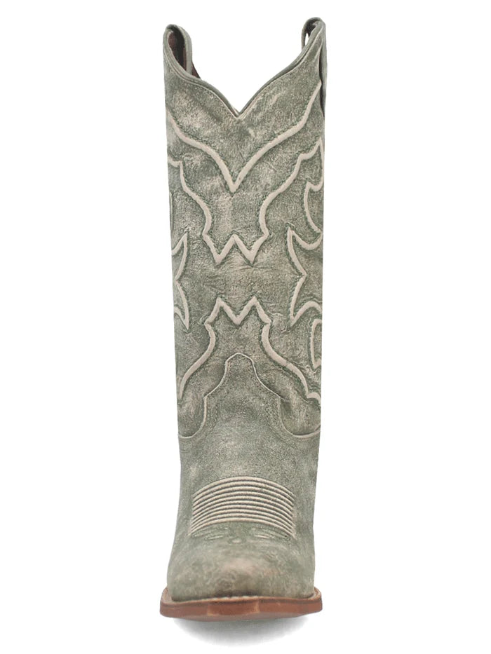 Laredo L52199 Women's Reva Leather Western Boots - Green