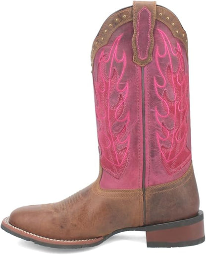 Laredo Women’s Faye L3117 Leather Western Boot