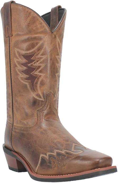 Laredo Men’s Williams L68470 Leather Square Toe Casual Boot – Mid Calf