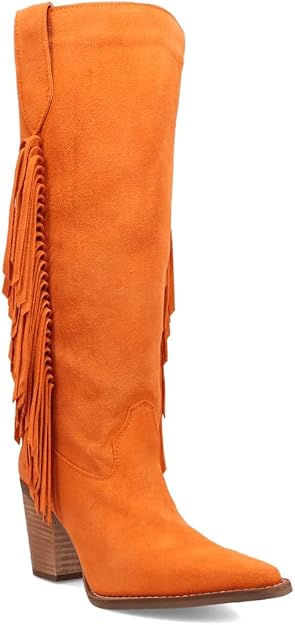 Dingo Di2282-ORA Women's Leather Western Boots