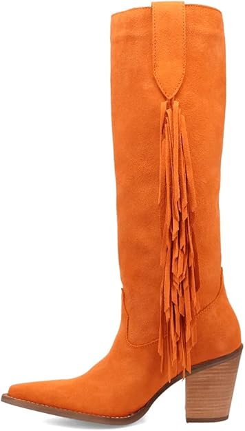 Dingo Di2282-ORA Women's Leather Western Boots