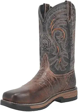 Laredo Hawke L6920 Men’s Square Toe Boot – Brown/Black