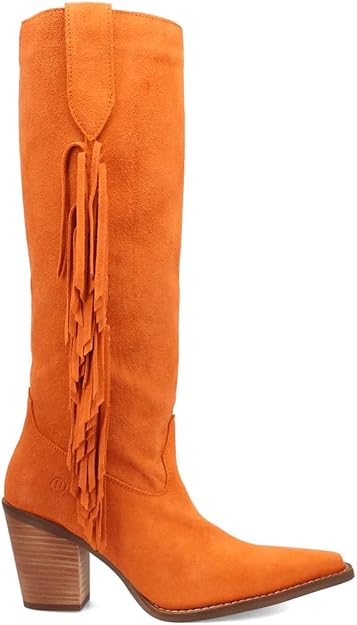 Dingo Di2282-ORA Women's Leather Western Boots