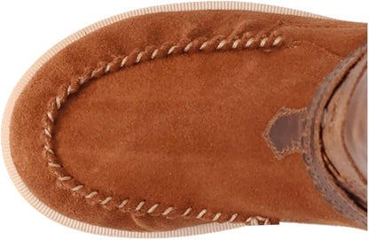 Dingo Natchez Di2210-BRO Women’s Leather Western Boots - Brown