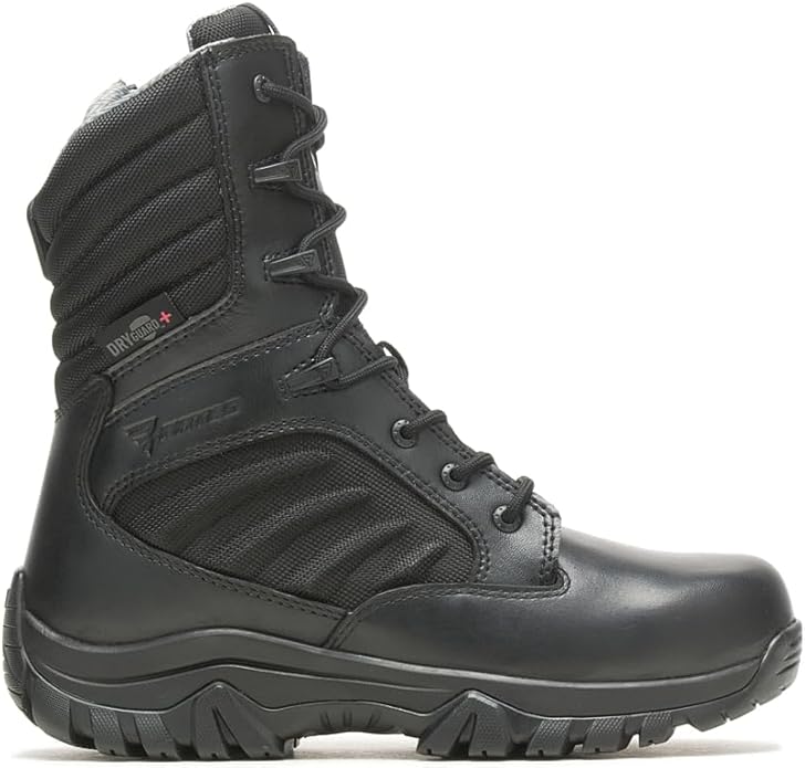 Bates Women’s GX X2 B03982 Tall Side Zip DryGuard+ Tactical Boot