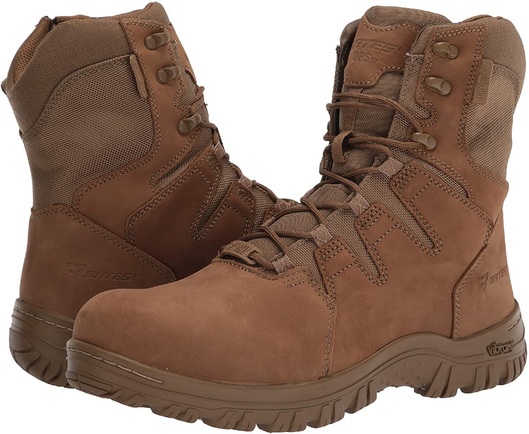 Bates 05582 Mens 8" Maneuver Dryguard+Composite Toe SideZip Boot