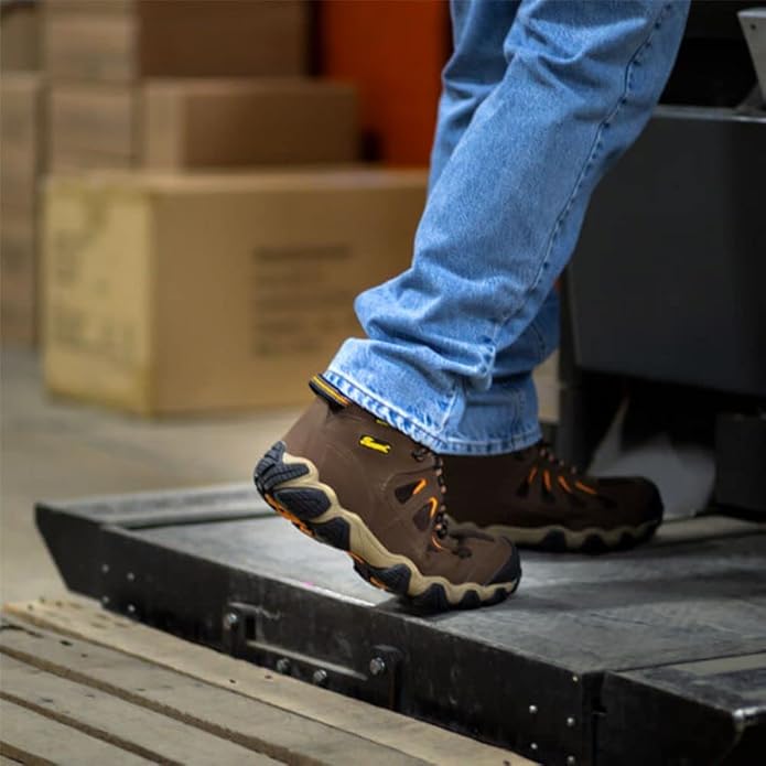 Thorogood Crosstrex 804-4296 Men’s 6" Waterproof Safety Toe Hiking Boots – Leather & Mesh