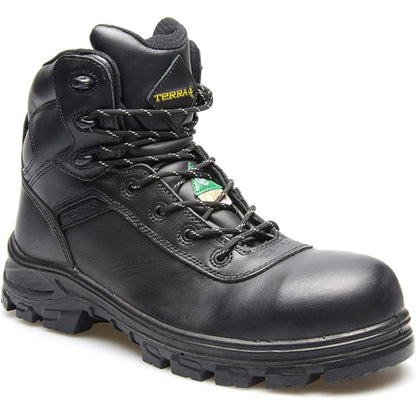 Terra TR835265BLK Men's Quinton Composite Toe Hiker Work Boot - Black