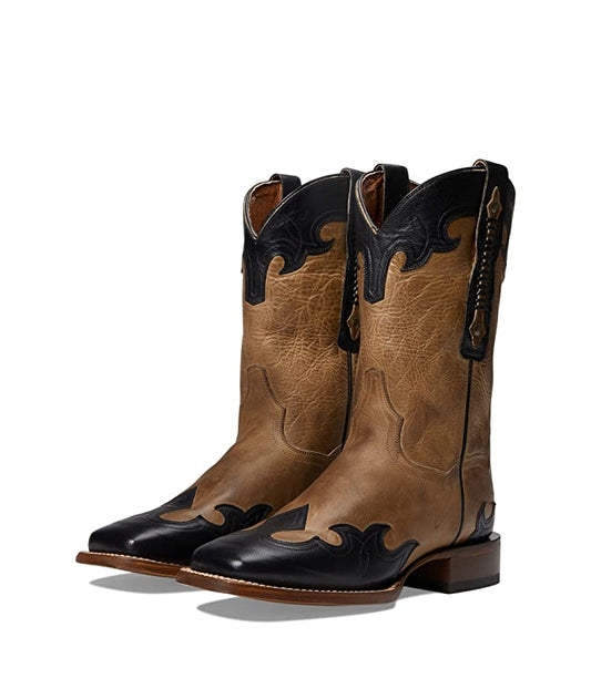 Dan Post DP4986 Women's Kinsel Leather Square Toe Brown Western Boots