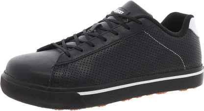 Rocky RKK404ZA Men's Skate Low Nano Comp Toe Black White Work Shoes