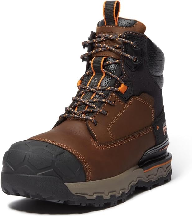 Timberland PRO Men's Boondock Ultralight 6" Composite Toe Waterproof Slip-Resistant Work Boots (TB0A63FYEM4)
