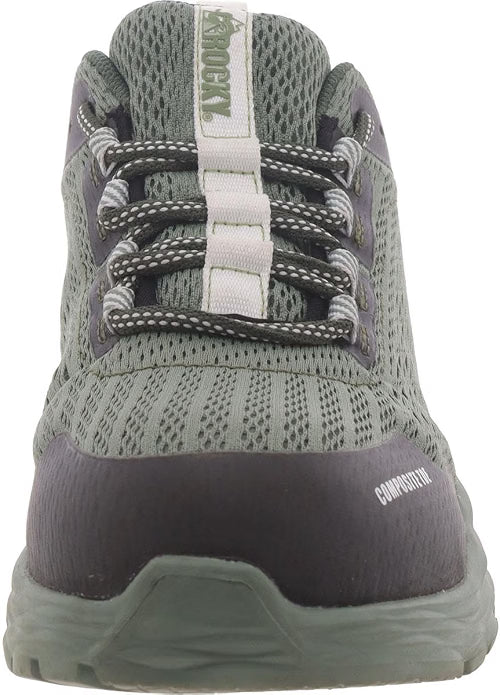 Rocky RKK427ZA Men's V-Lite Lace-Up Nano Comp Green Work Boots