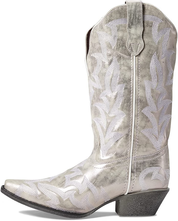 Laredo L52401 Women's Fancy Sky Blue Studded Western Boots