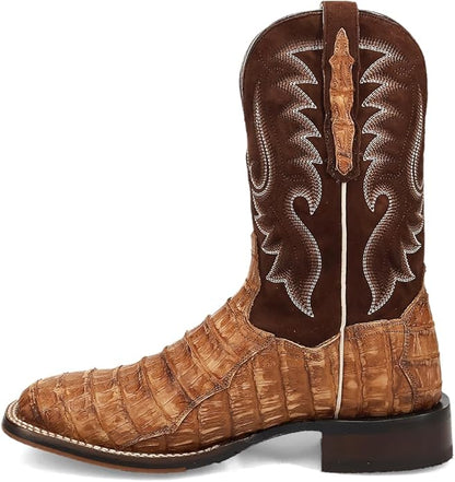 Dan Post Leon DP5015 Men’s Embroidered Square Toe Cowboy Dress Boots