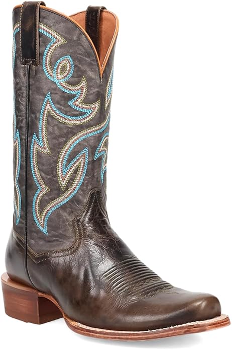 Dan Post Freeman DP7016 Men’s Embroidered Square Toe Western/Casual Cowboy Boots
