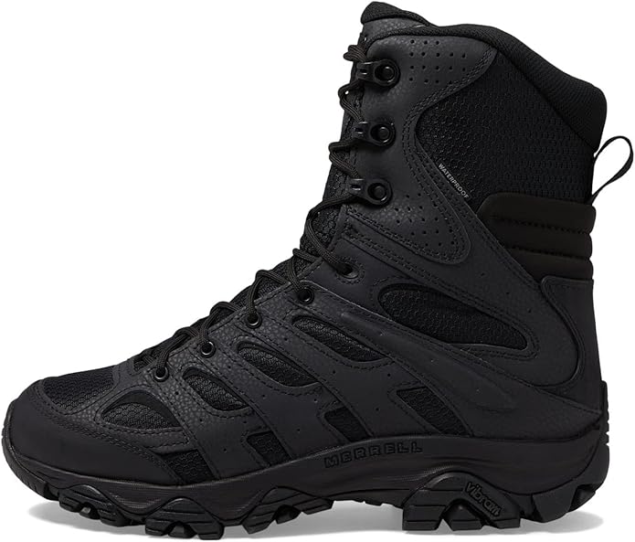 Merrell Moab 3 J003907 Men's 8" Tactical Waterproof Military Side-Zip Boot