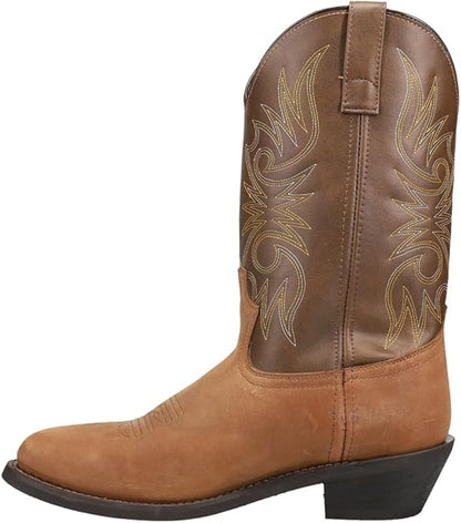 Laredo Men’s Paris L4242 Round Toe Casual Boot – Mid Calf