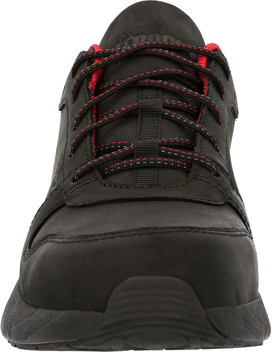 Rocky RKK0367 Men's Industrial Athletix Composite Toe Leather Black Work Shoes