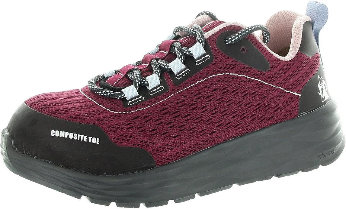 Rocky RKK429ZA Men's V-Lite Lace-Up Nano Comp Cranberry Work Shoes