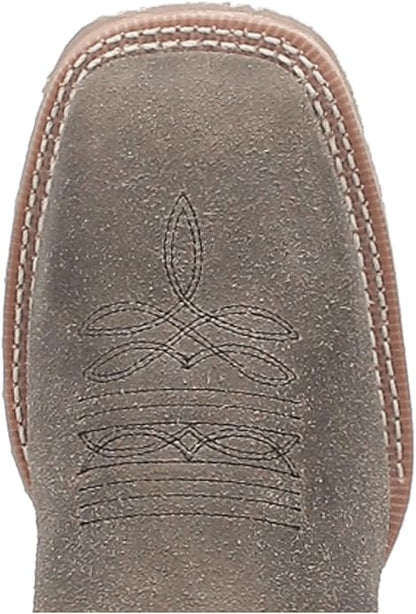 Laredo Men’s Summit L7730 Broad Square Toe Western Boot – Grey