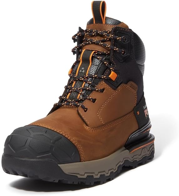 Timberland PRO Men's Boondock Ultralight 6" Soft Toe Waterproof Work Boots (TB0A648BEM8)
