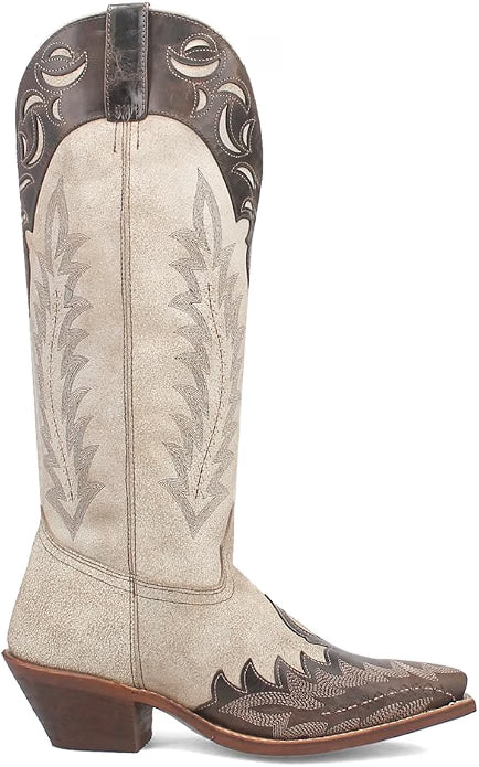 Laredo L52224 Women's Paige Off White Western Boots