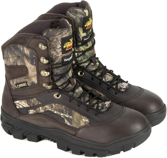 Thorogood 863-4200 Men's Veracity GTX 8" Waterproof Hunting Boot, Brown/Mossy Oak