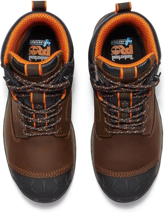 Timberland PRO Men's Boondock Ultralight 6" Composite Toe Waterproof Slip-Resistant Work Boots (TB0A63FYEM4)