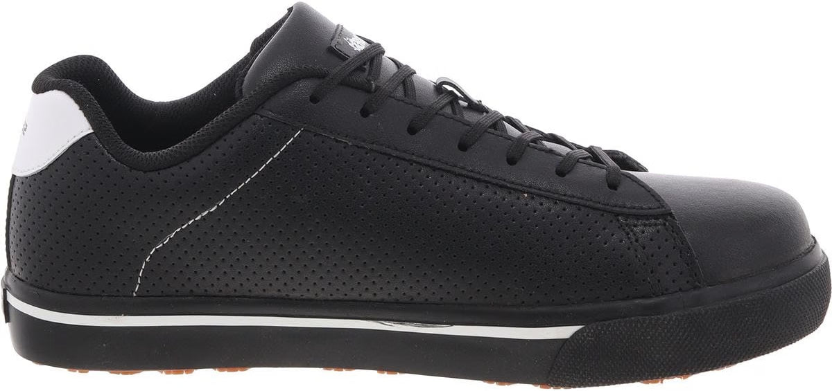 Rocky RKK404ZA Men's Skate Low Nano Comp Toe Black White Work Shoes