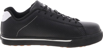 Rocky RKK404ZA Men's Skate Low Nano Comp Toe Black White Work Shoes