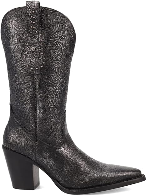 Dingo Di2241-BLA Women’s RDingo Women’s Rhythm N' Blues  Black Leather Western Boots – Cowgirl Bootshythm N' Blues DI2241-BLA Black Leather Western Boots – Cowgirl Boots