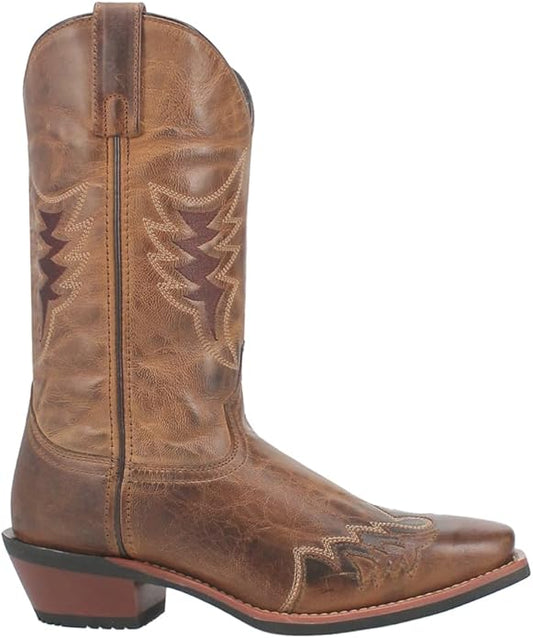 Laredo Men’s Williams L68470 Leather Square Toe Casual Boot – Mid Calf