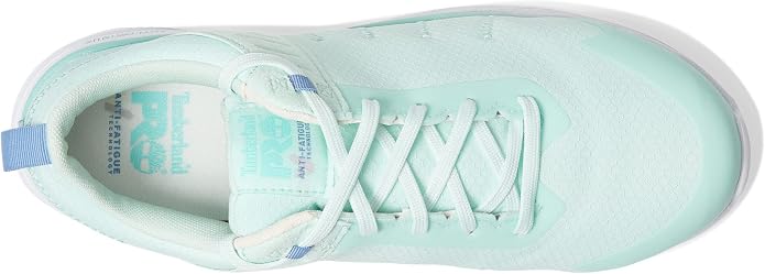 Timberland PRO TB0A5UEF-484 Women's Overdrive Composite Safety Toe Aqua/Sage/Purple Work Sneakers