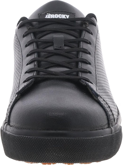 Rocky RKK404ZA Men's Skate Low Nano Comp Toe Black White Work Shoes