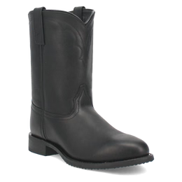 Laredo L70003 Men's Vaughn  10-Inch Roper Boots - Black