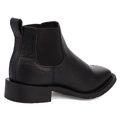 Laredo L70008  Men's Devin Black Leather Western Ankle Boots