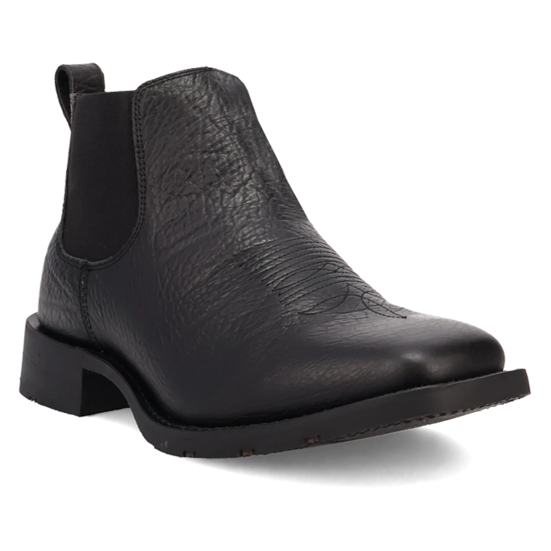 Laredo L70008  Men's Devin Black Leather Western Ankle Boots