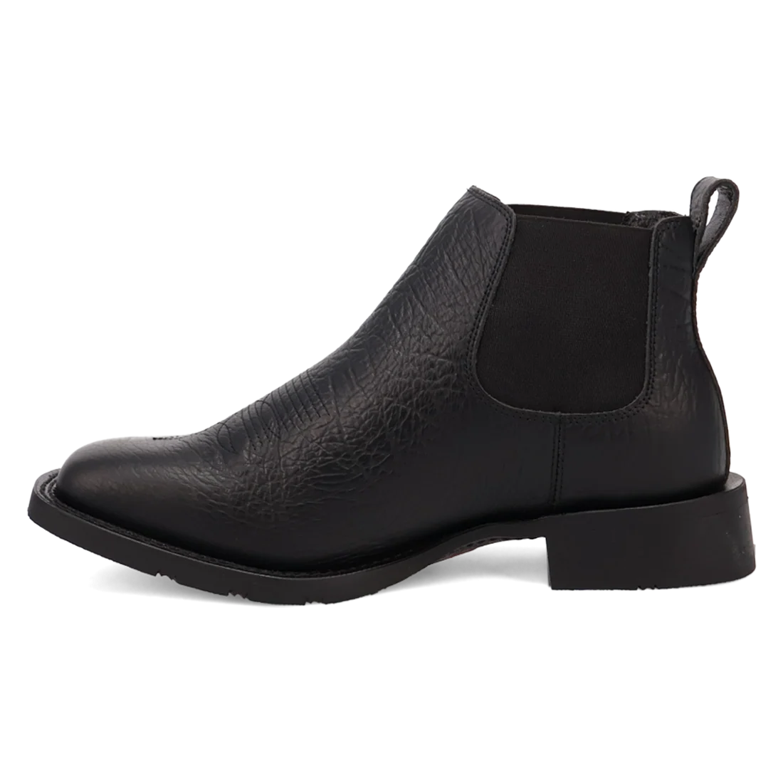 Laredo L70008  Men's Devin Black Leather Western Ankle Boots
