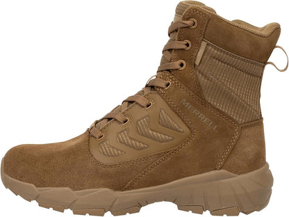 Merrell Men’s Fullbench 8-Inch Tactical Waterproof Side-Zip Work & Military Boot