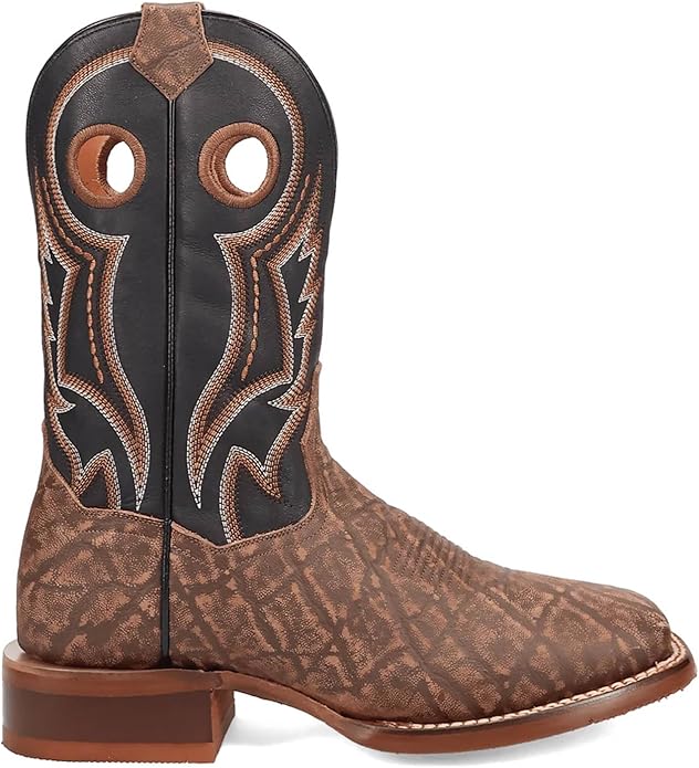 Dan Post Elephant Print DP5183 Men’s Broad Square Toe Western Boots