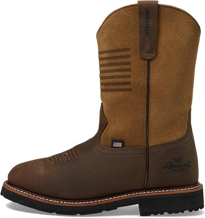 Thorogood 814-4338 Men’s 11" Waterproof Square Toe Western Work Boots
