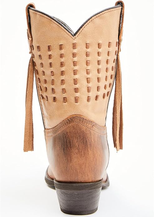 Laredo L1037 Fringe Women's Snip Toe Western Performance Boots - Brown